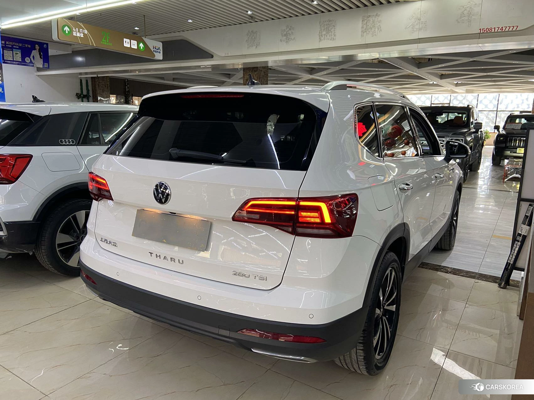 Volkswagen Tharu 2022 Белый из Китая, фото 6