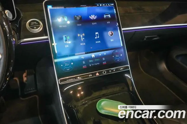 Mercedes-Benz S-Class W223 2021 Темно-зеленый из Кореи, фото 6