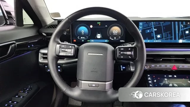 Hyundai Grandeur Hybrid (GN7) 2023 Черный из Кореи, фото 6