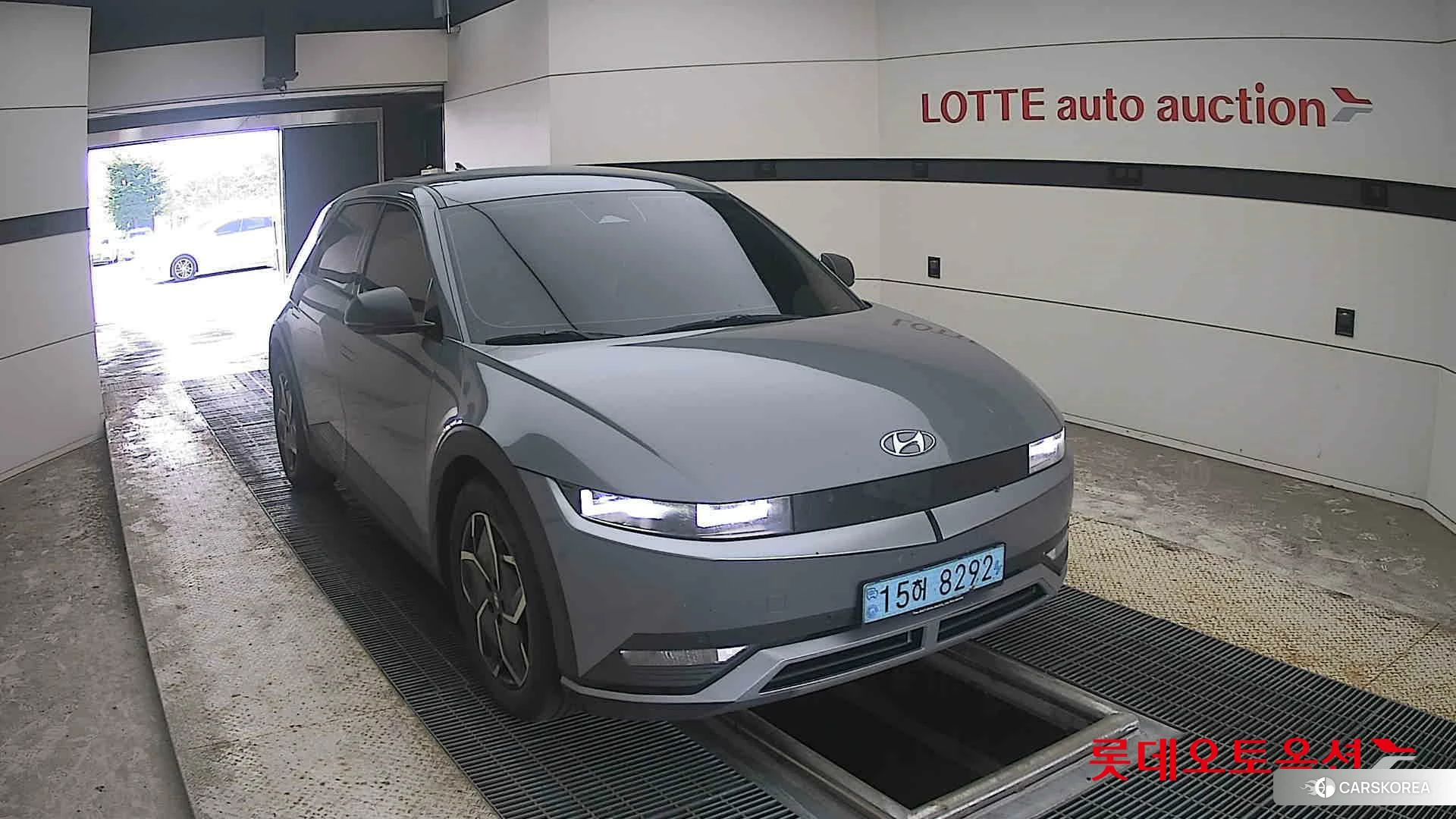 Hyundai IONIQ 5 2022 Galactic Grey Metallic из Кореи, фото 6