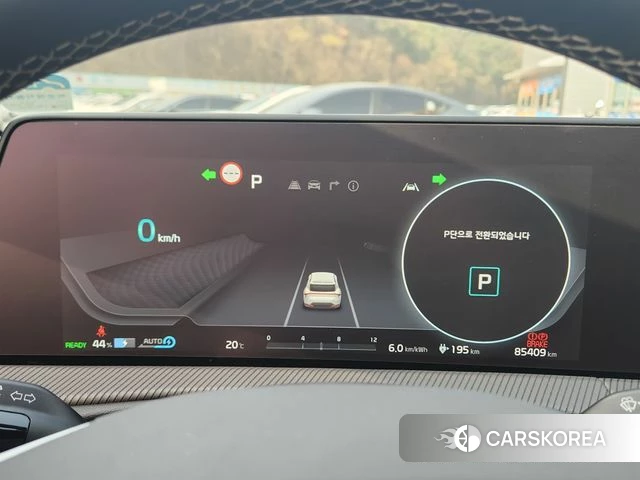 Kia EV6 2022 Синий из Кореи, фото 6