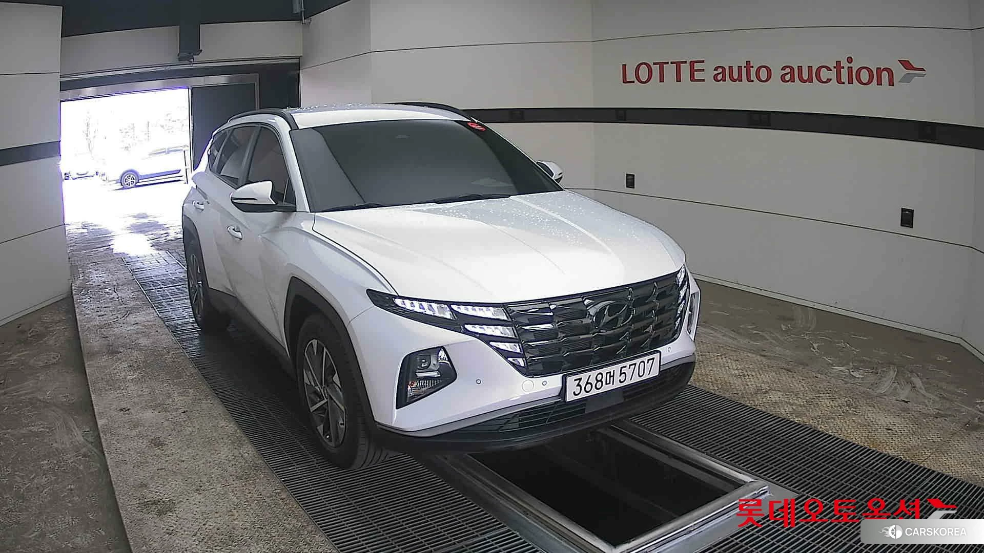 Hyundai Tucson Hybrid 2023 Creamy White Pearl из Кореи, фото 6