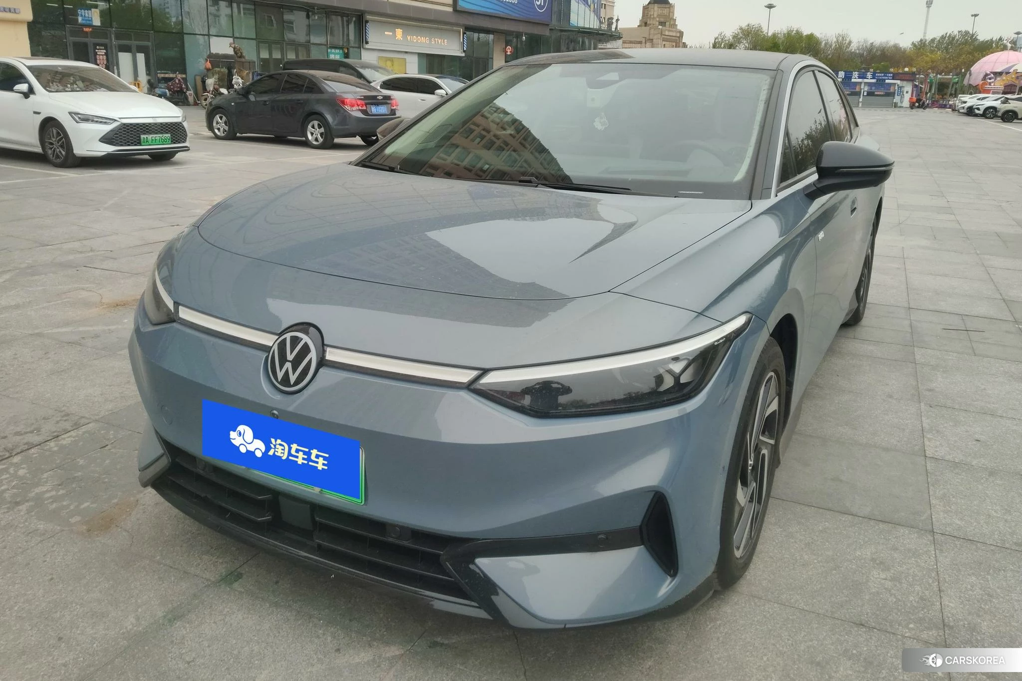 Volkswagen ID.7 VIZZION 2023 Синий из Китая, фото 6