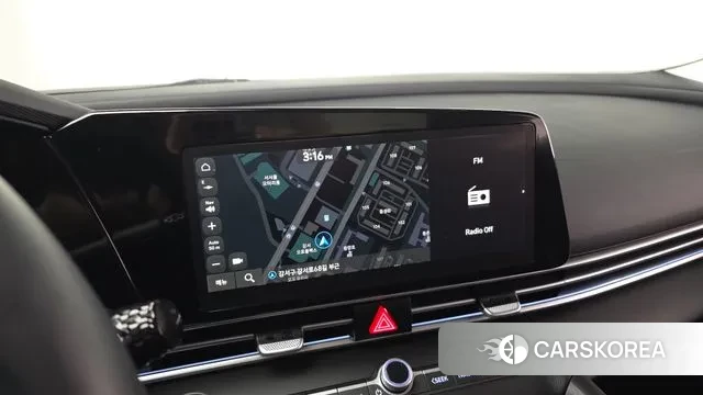 Hyundai The New Avante Hybrid (CN7) 2023 Серебристо-серый из Кореи, фото 6