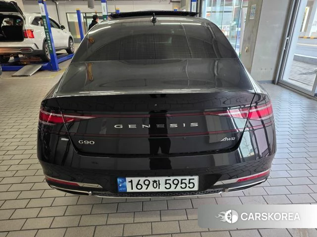 Genesis G90 (RS4) 2022 Черный из Кореи, фото 6