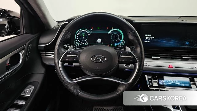 Hyundai The New Grandeur IG Hybrid 2021 Черный из Кореи, фото 6
