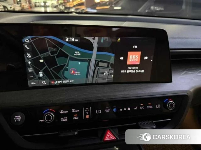 Kia K8 Hybrid 2022 Черный из Кореи, фото 6