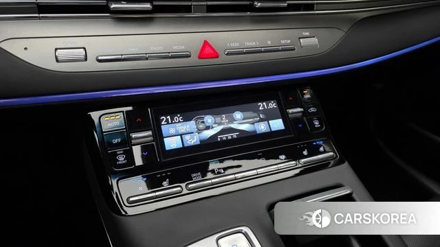 Hyundai The New Grandeur IG Hybrid 2021 Серый из Кореи, фото 6