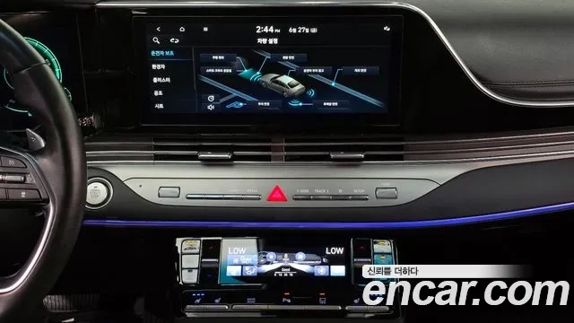 Hyundai The New Grandeur IG Hybrid 2021 Черный из Кореи, фото 6