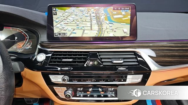 BMW 5 Series (G30) 2021 Синий из Кореи, фото 6