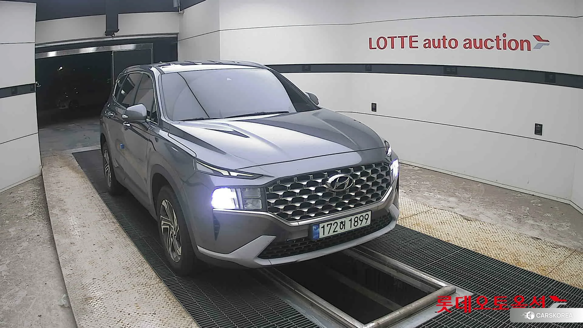 Hyundai Santa Fe 2022 Magnetic Grey Metallic из Кореи, фото 6