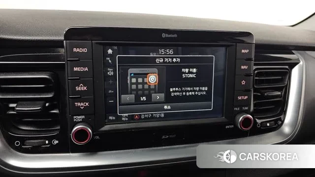 Kia Stonic 2018 Небесно-голубой из Кореи, фото 6