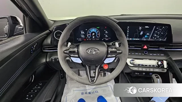 Hyundai Avante (CN7) 2023 Черный из Кореи, фото 6