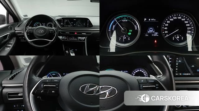 Hyundai Sonata Hybrid (DN8) 2021 Синий из Кореи, фото 6