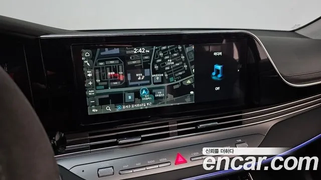 Hyundai The New Grandeur IG Hybrid 2021 Черный из Кореи, фото 6