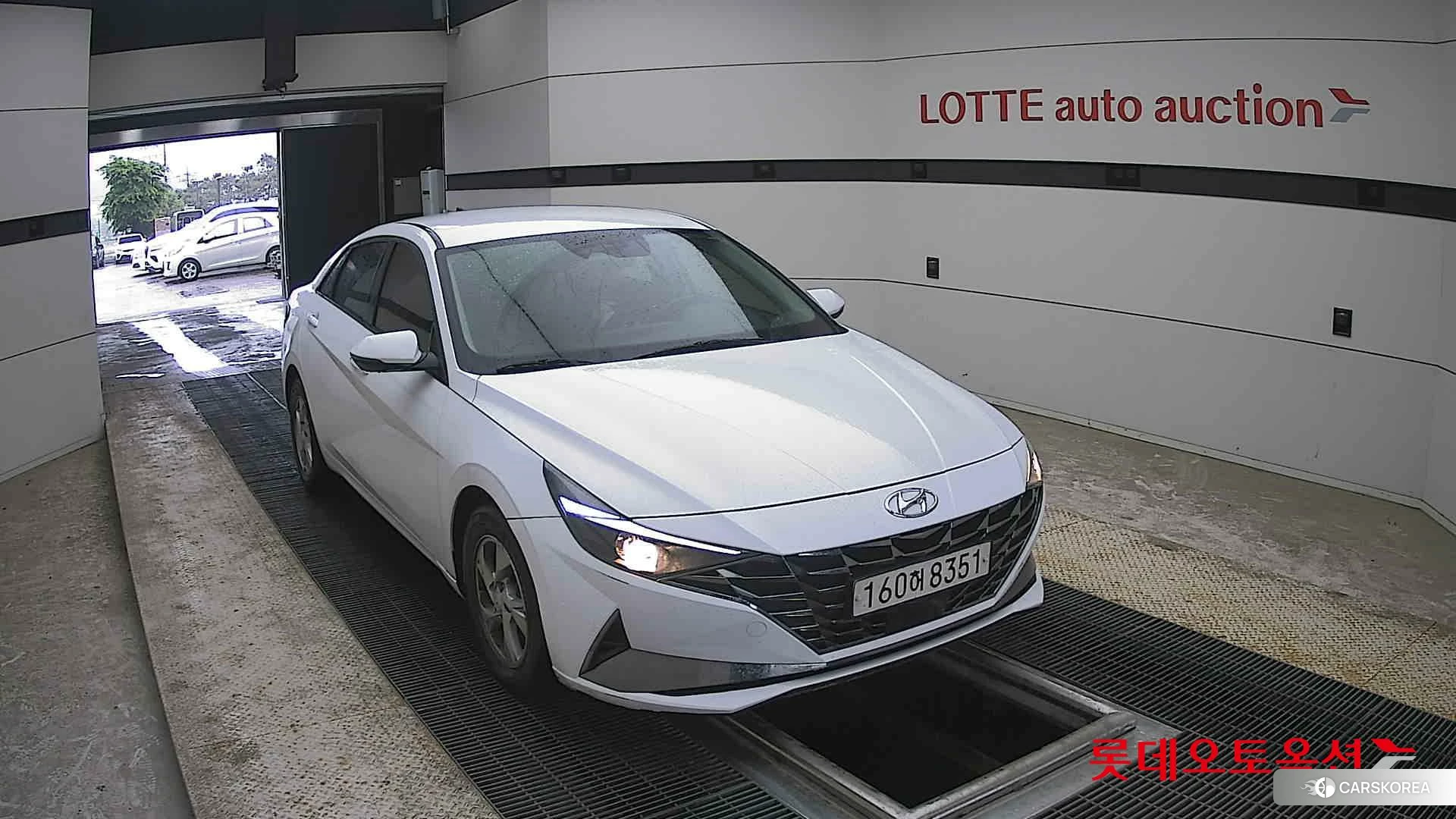 Hyundai Avante 2021 Polar White из Кореи, фото 6