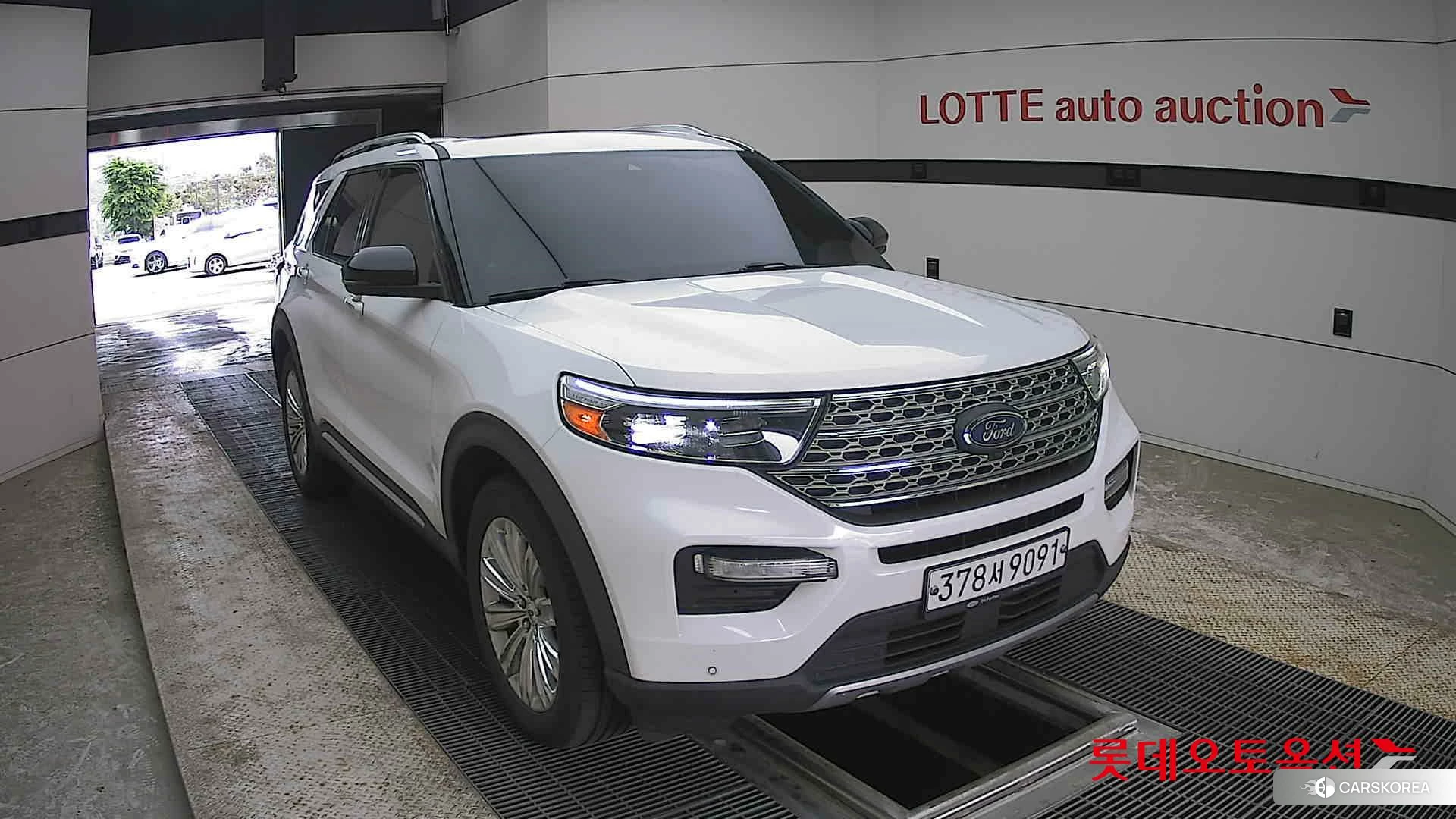 Ford Explorer 2.3 2020 Белый из Кореи, фото 6
