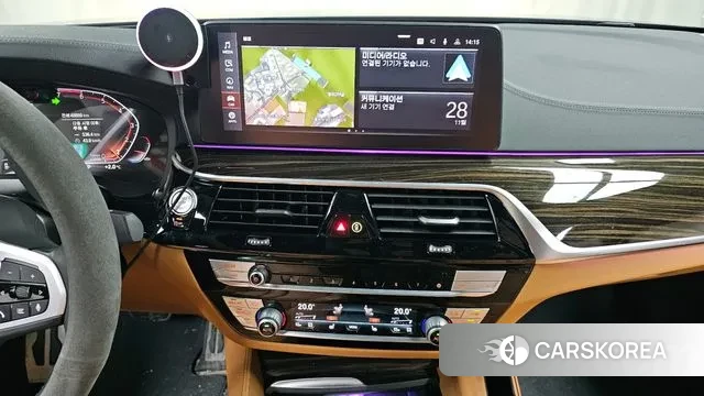 BMW 5 Series (G30) 2021 Черный из Кореи, фото 6