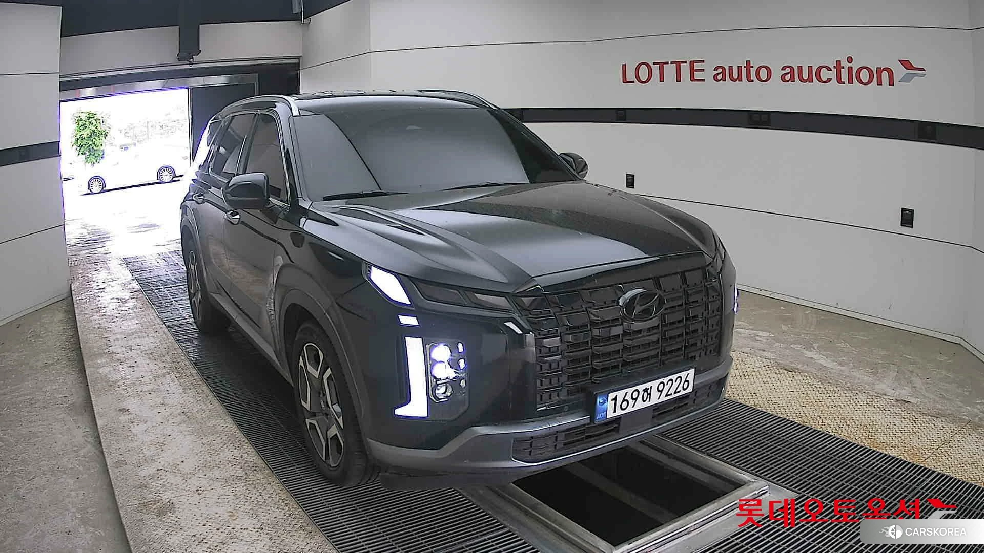 Hyundai Palisade 2023 Abyss Black Pearl из Кореи, фото 6