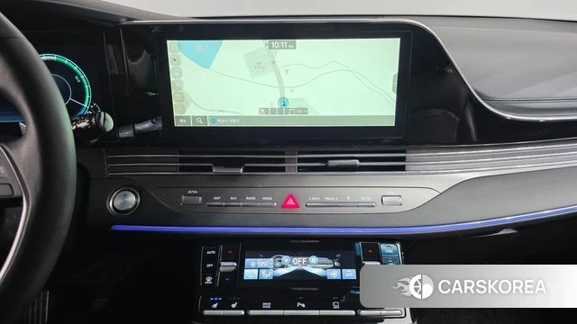 Hyundai The New Grandeur IG Hybrid 2021 Черный из Кореи, фото 6