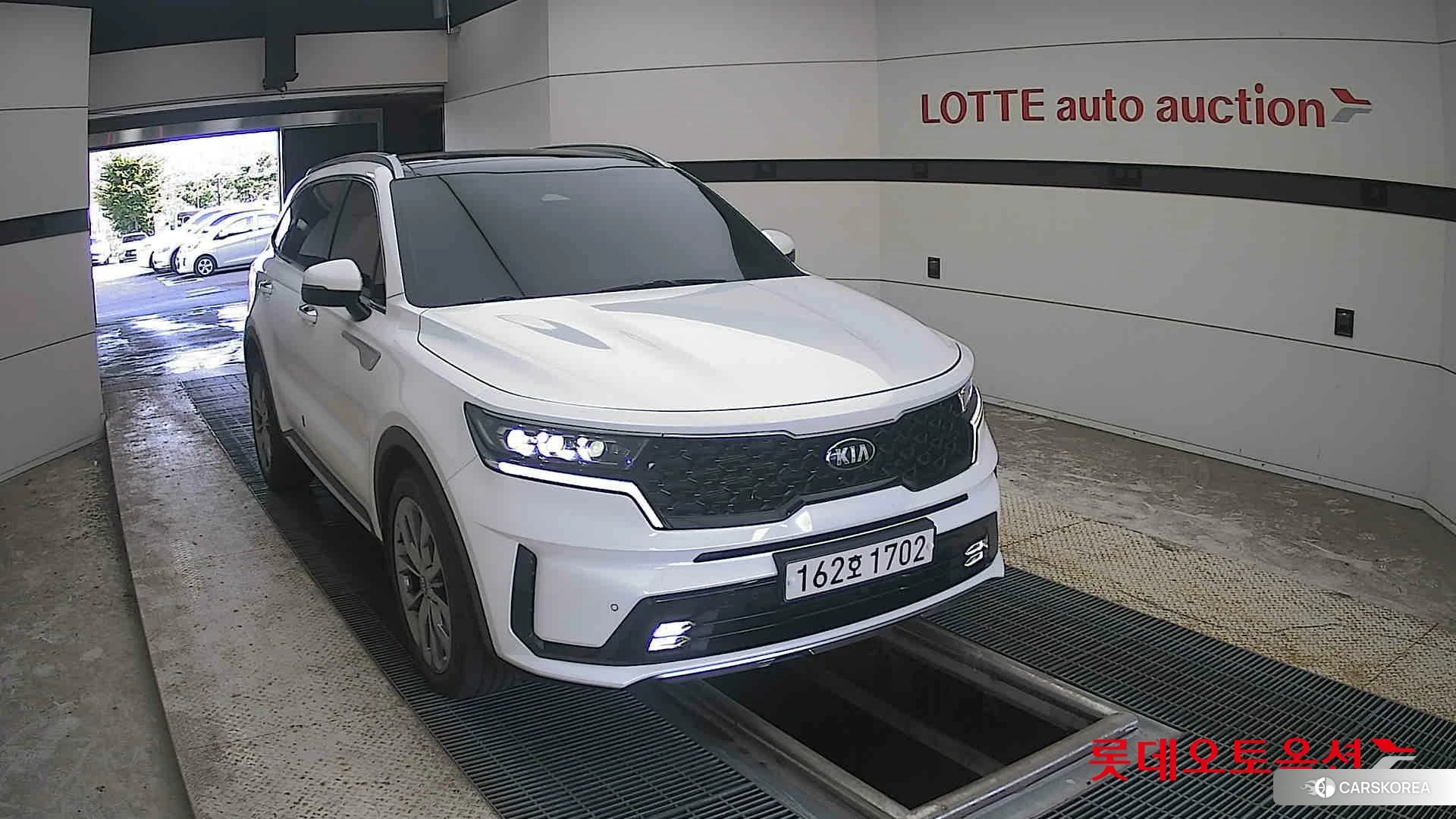 Kia Sorento 2021 Snow White Pearl (optional) из Кореи, фото 6