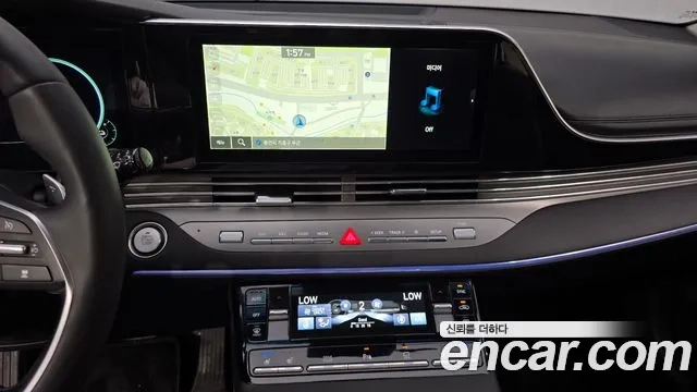 Hyundai The New Grandeur IG Hybrid 2022 Черный из Кореи, фото 6