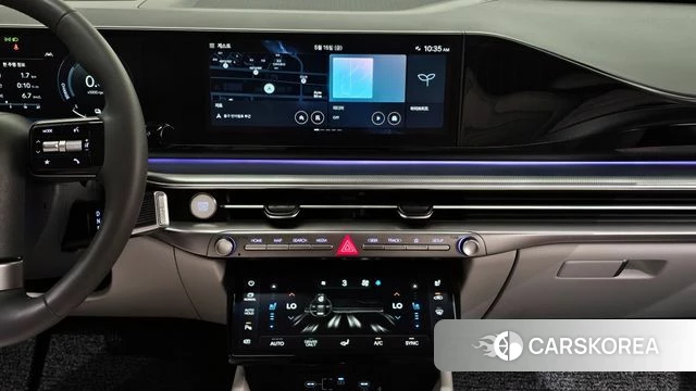Hyundai Grandeur Hybrid (GN7) 2023 Черный из Кореи, фото 6