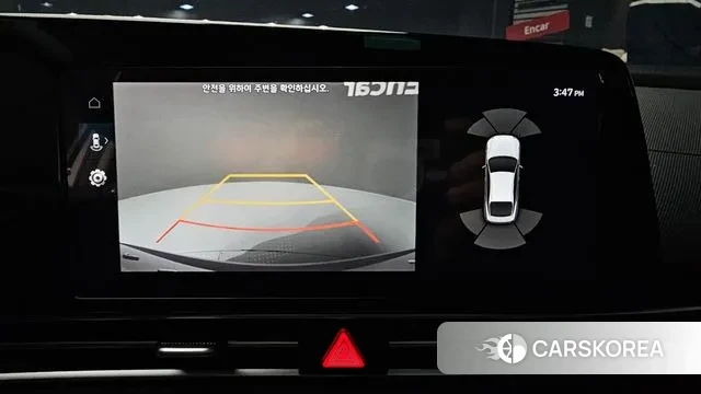 Hyundai Avante Hybrid (CN7) 2022 Серебристо-серый из Кореи, фото 6