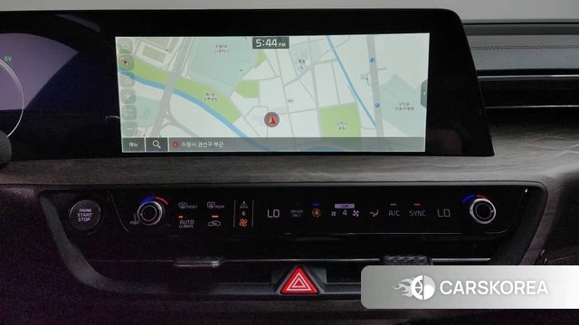 Kia K8 Hybrid 2022 Черный из Кореи, фото 6