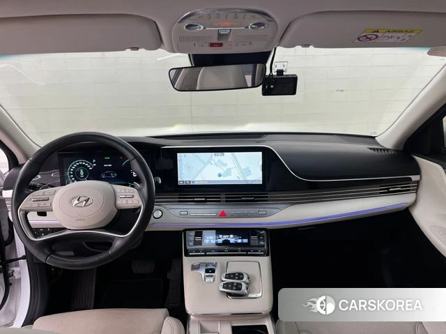 Hyundai The New Grandeur IG Hybrid 2022 Белый из Кореи, фото 6