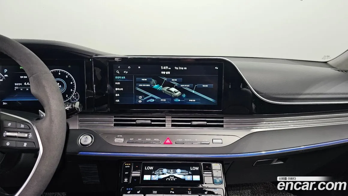 Hyundai The New Grandeur IG 2022 Черный из Кореи, фото 6