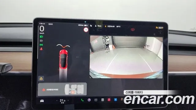 Tesla Model 3 2021 Красный из Кореи, фото 6