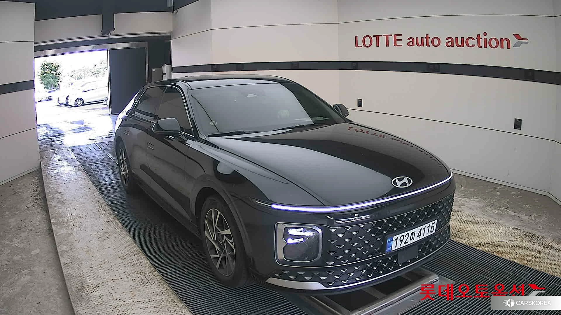 Hyundai Grandeur Hybrid 2023 Abyss Black Pearl из Кореи, фото 6