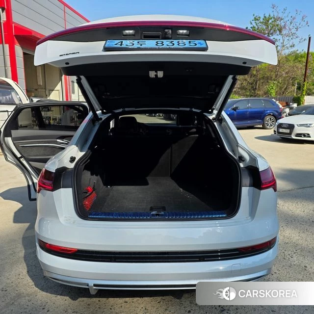 Audi e-Tron 2021 Белый из Кореи, фото 6