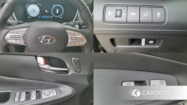 Hyundai The New Santa Fe 2023 Черный из Кореи, фото 6