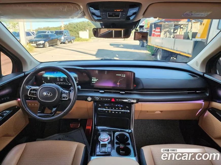 Kia Carnival 4th generation 2021 Фиолетовый из Кореи, фото 6