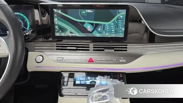 Hyundai The New Grandeur IG Hybrid 2022 Черный из Кореи, фото 6