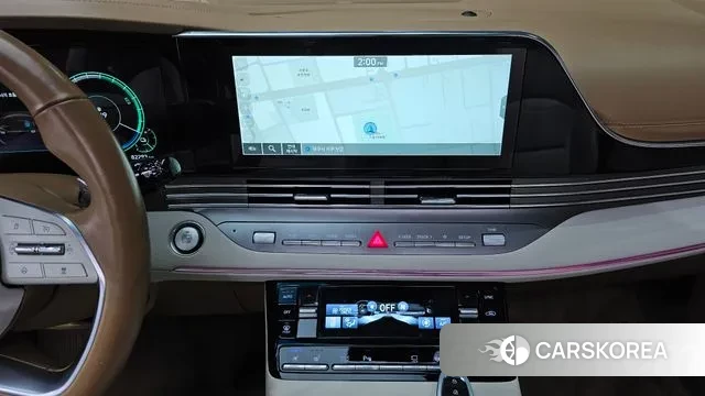 Hyundai The New Grandeur IG Hybrid 2021 Синий из Кореи, фото 6