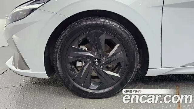 Hyundai Avante (CN7) 2021 Белый из Кореи, фото 6