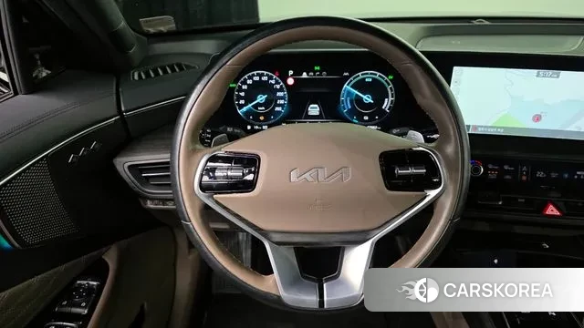 Kia K8 Hybrid 2021 Черный из Кореи, фото 6
