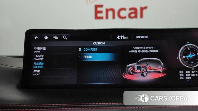 Genesis GV70 2021 Зеленый из Кореи, фото 6