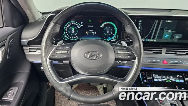 Hyundai The New Grandeur IG Hybrid 2020 Черный из Кореи, фото 6