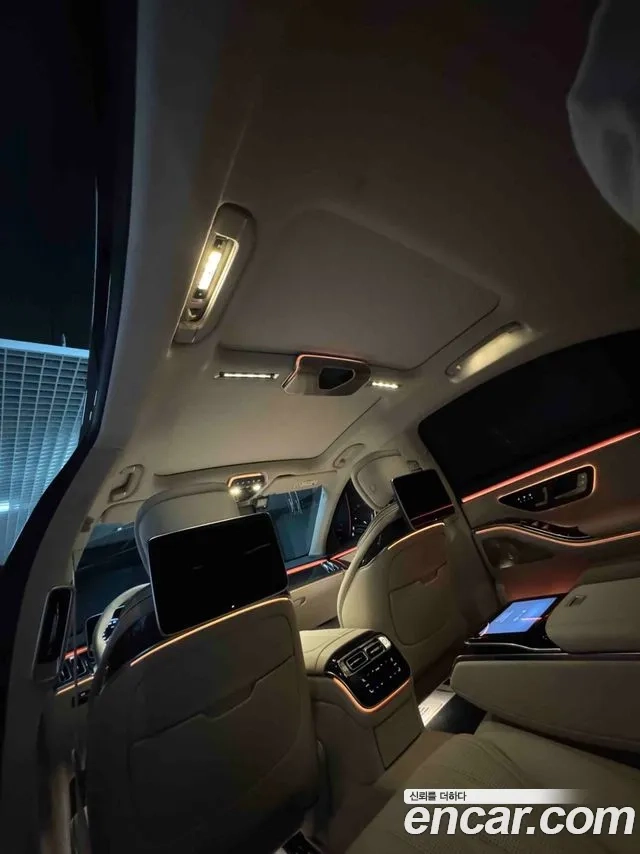 Mercedes-Benz S-Class W223 2024 Темно-зеленый из Кореи, фото 6