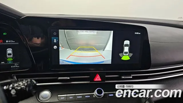 Hyundai Avante (CN7) 2021 Синий из Кореи, фото 6