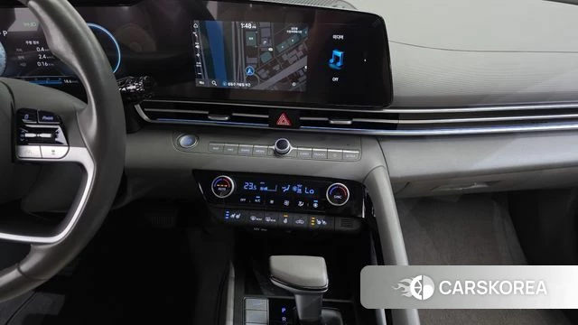 Hyundai Avante Hybrid (CN7) 2022 Серый из Кореи, фото 6