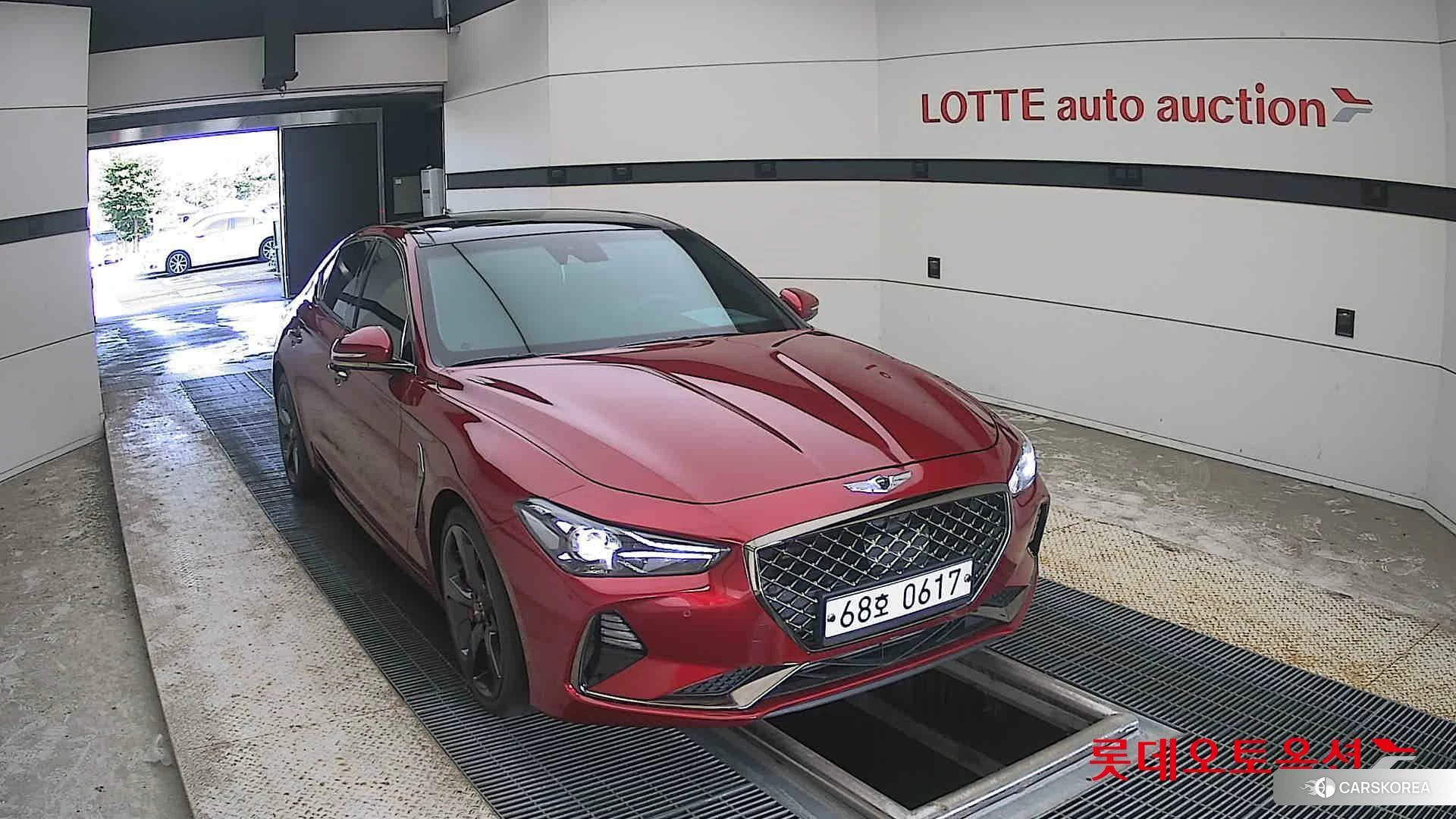 Hyundai G70 2019 Blazing Red из Кореи, фото 6