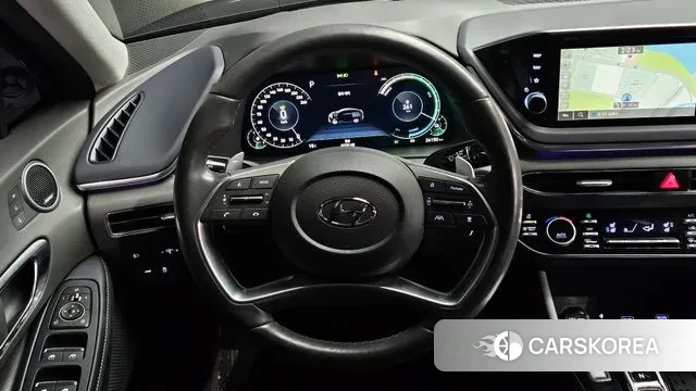 Hyundai Sonata Hybrid (DN8) 2023 Черный из Кореи, фото 6