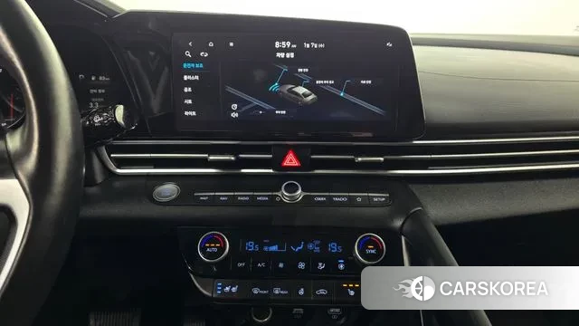 Hyundai Avante (CN7) 2021 Серебристо-серый из Кореи, фото 6