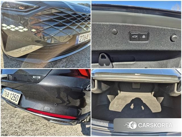 Kia K8 Hybrid 2022 Серый из Кореи, фото 6