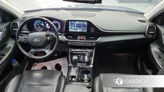 Hyundai Grandeur IG Hybrid 2018 Серебристо-серый из Кореи, фото 6